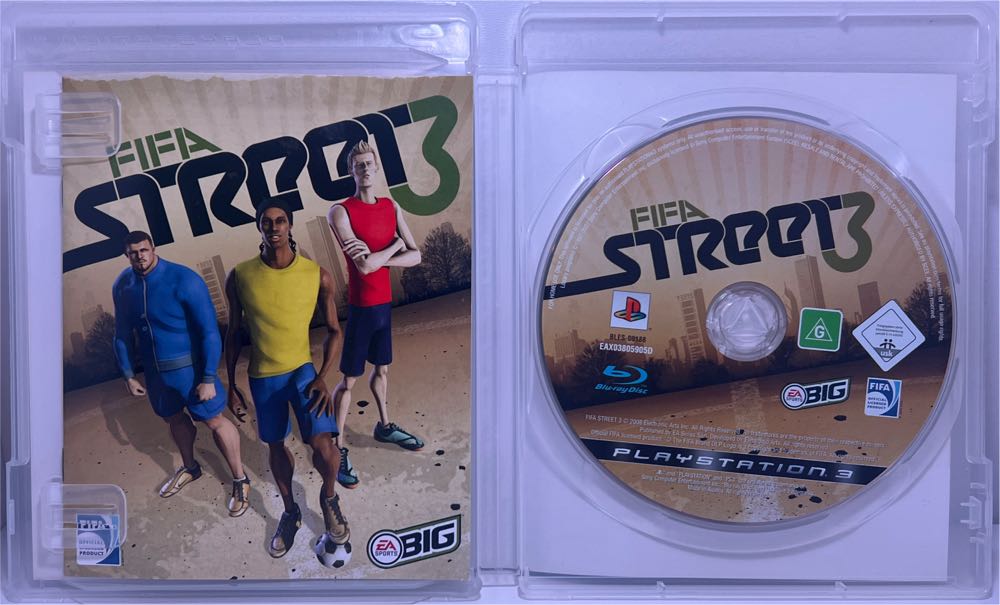 [2008] FIFA Street 3 - Sony PlayStation 3 (PS3) (Electronic Arts - 2) video game collectible [Barcode 5030932061638] - Main Image 3