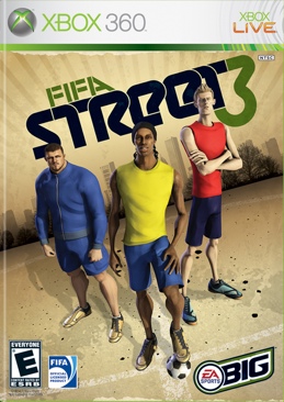 FIFA Street 3 - Microsoft Xbox 360 (EA Swiss - 1-4) video game collectible [Barcode 5030946061877] - Main Image 1