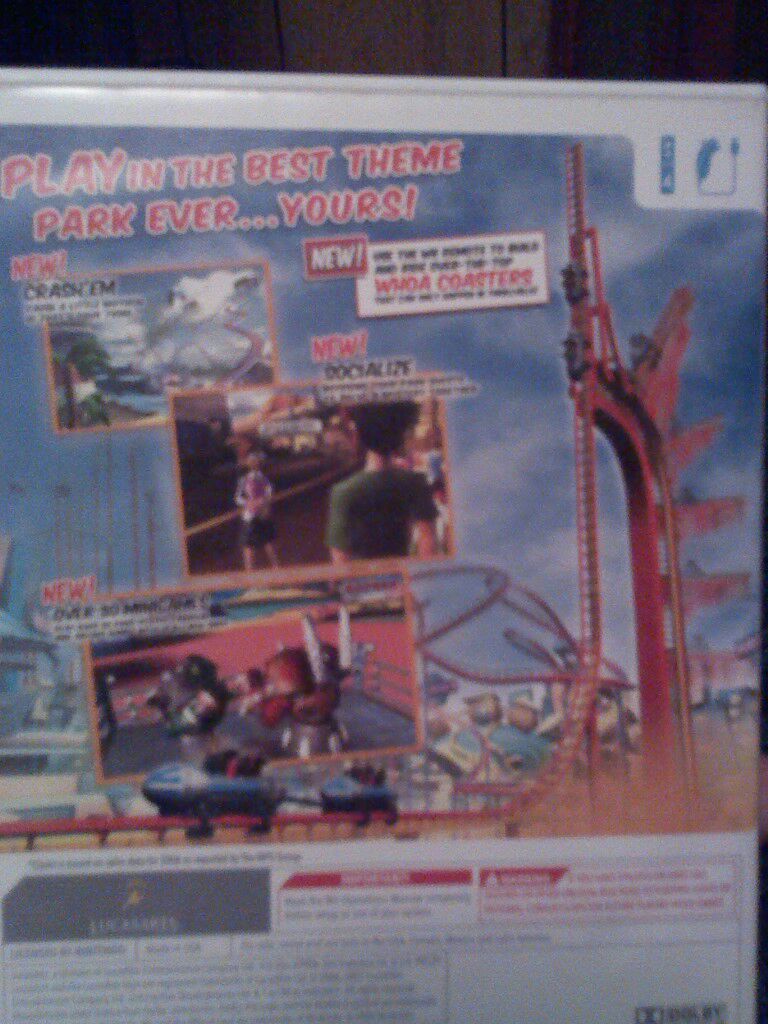 Thrillville: Off The Rails - Nintendo Wii video game collectible - Main Image 2