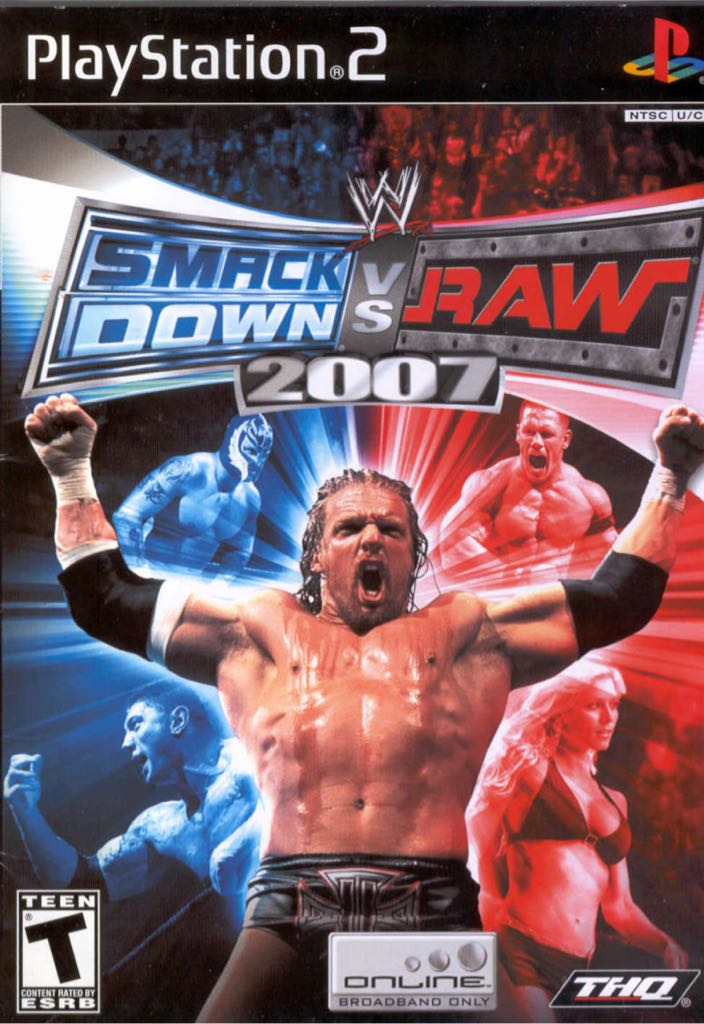 SmackDown vs Raw 2007 - Sony PlayStation 2 (PS2) video game collectible - Main Image 1