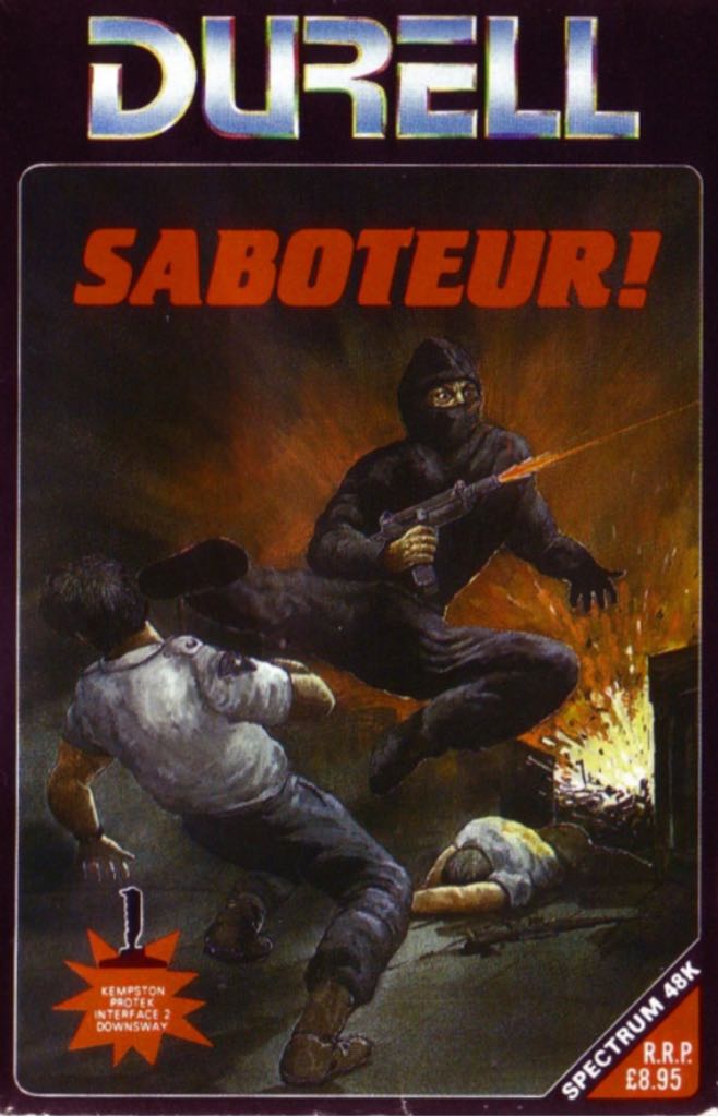 Saboteur - Sinclair ZX Spectrum (Durell Software) video game collectible - Main Image 1