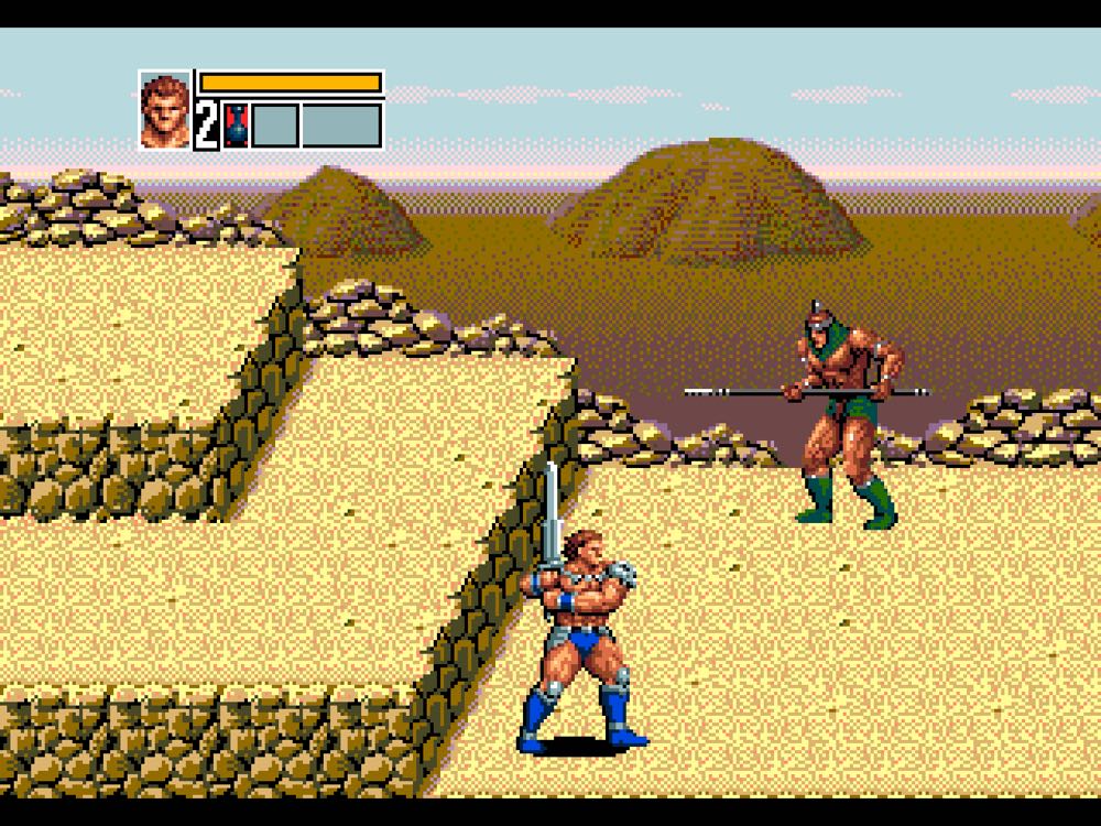 Golden Axe - Sega Genesis (Mega Drive) (Sega - 2) video game collectible [Barcode 069044011069] - Main Image 3