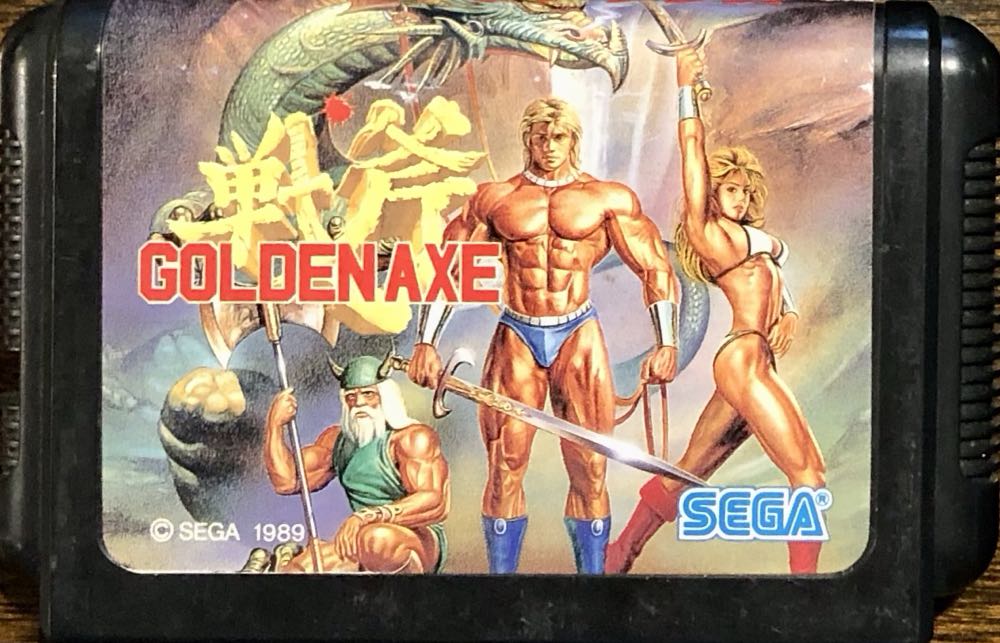 Golden Axe - Sega Mega Drive (Sega Enterprises, Ltd) video game collectible - Main Image 3