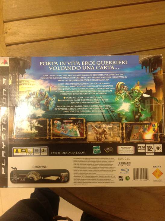 The Eye of Judgment - Sony PlayStation 3 (PS3) (Sony Computer Entertainment - 2) video game collectible [Barcode 711719450559] - Main Image 2