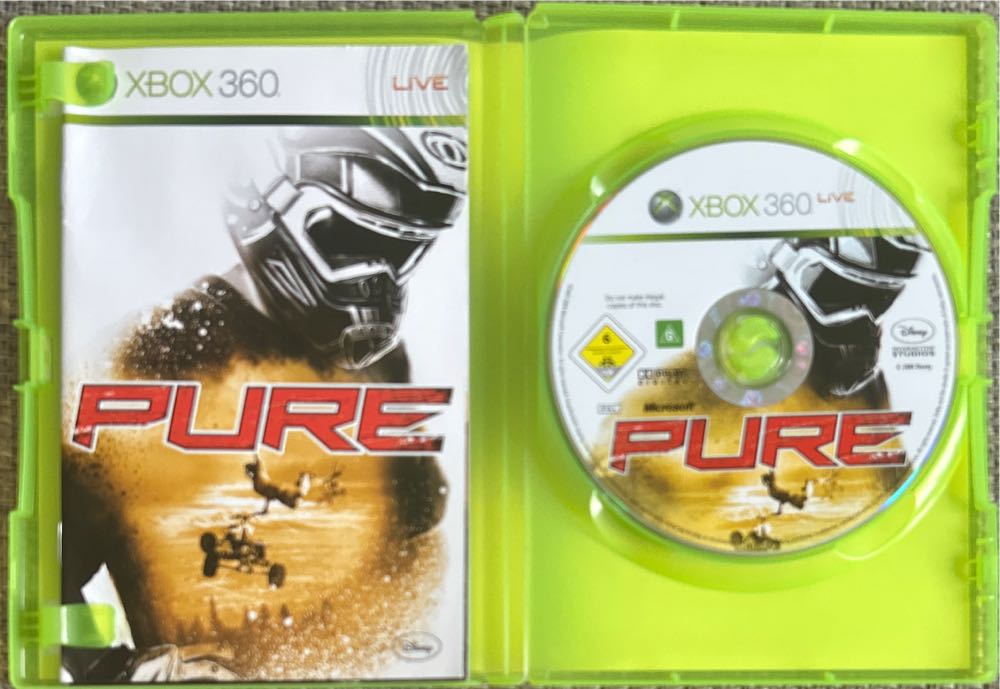 Pure (Alt Cover) - Microsoft Xbox 360 (Disney Interactive Studios) video game collectible [Barcode 8717418187477] - Main Image 3