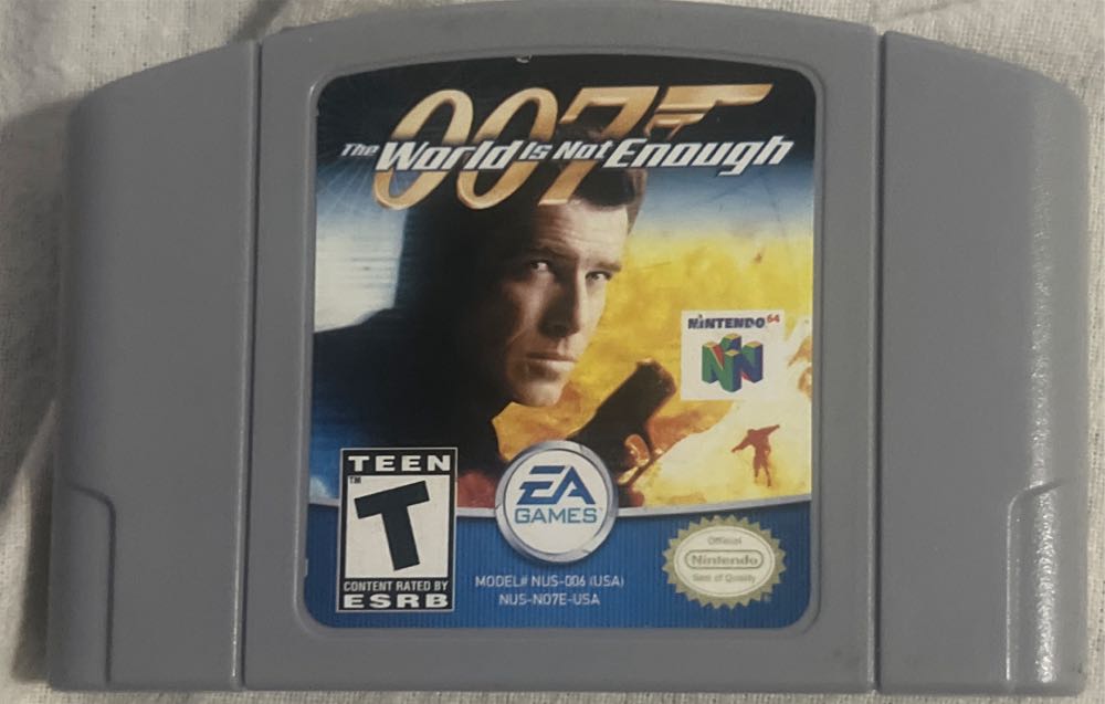 007: The World Is Not Enough - Nintendo 64 (N64) (EA Games / Electronic Arts) video game collectible - Main Image 3