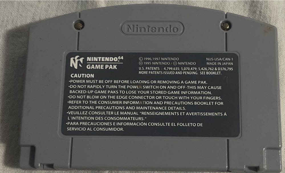 007: The World Is Not Enough - Nintendo 64 (N64) (EA Games / Electronic Arts) video game collectible - Main Image 4