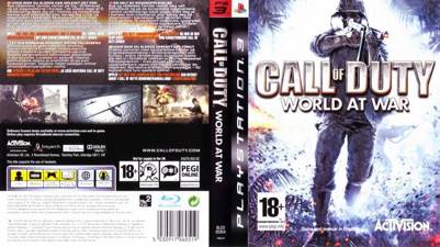Call Of Duty World At War - Sony PlayStation 3 (PS3) video game collectible [Barcode 5030917088247] - Main Image 2