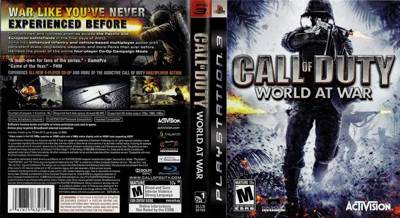 Call Of Duty: World At War - Sony PlayStation 3 (PS3) (Activision - 2) video game collectible [Barcode 5030917102820] - Main Image 2