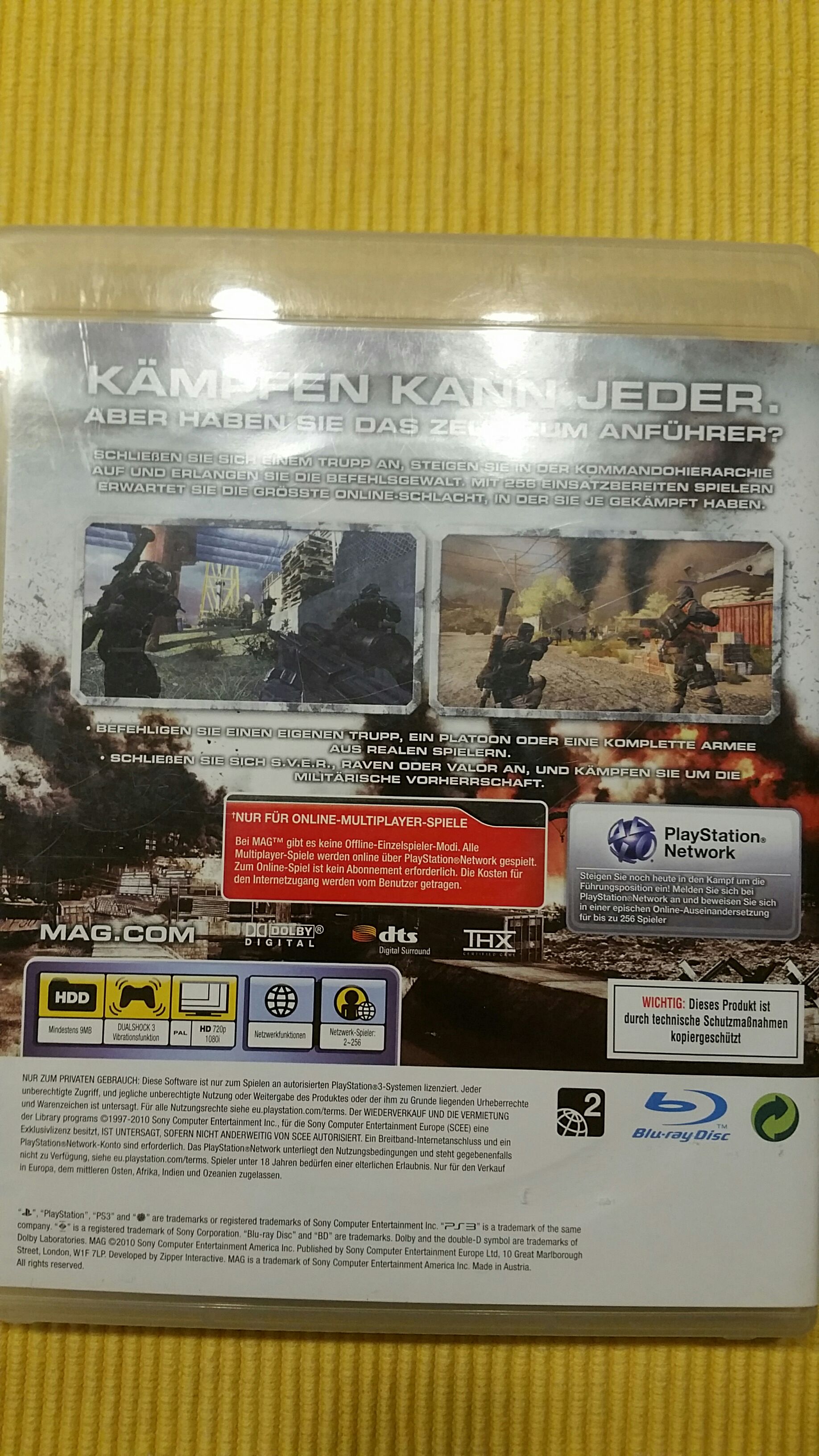 Mag - Sony PlayStation 3 (PS3) video game collectible - Main Image 2