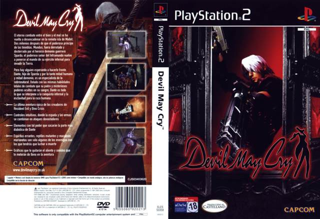 Devil May Cry - Sony PlayStation 2 (PS2) (Capcom - 1) video game collectible [Barcode 5055060920190] - Main Image 2