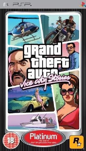 Grand Theft Auto: Vice City Stories - Sony PlayStation Portable (PSP) (Rockstar Games, Take-Two Interactive - 1) video game collectible [Barcode 5026555281621] - Main Image 1