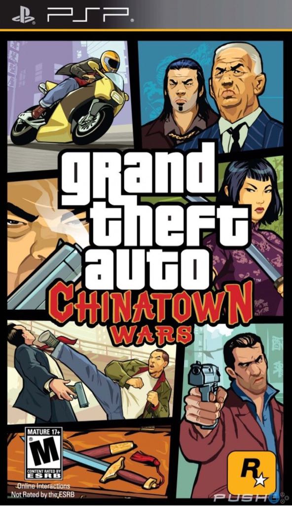 Grand Theft Auto: Chinatown Wars - Sony PlayStation Portable (PSP) video game collectible - Main Image 1