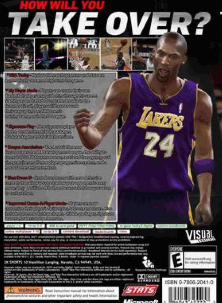 NBA 2K10 (1999-2009 Dixième Anniversaire) - Sony PlayStation 3 (PS3) (Take-Two Interactive Software - 1-7 / 2-10) video game collectible [Barcode 5026555402675] - Main Image 2