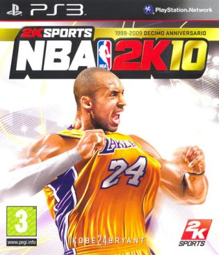 NBA 2K10 - Sony PlayStation 3 (PS3) (2K Sports - Playstation 3) video game collectible [Barcode 5026555402699] - Main Image 1