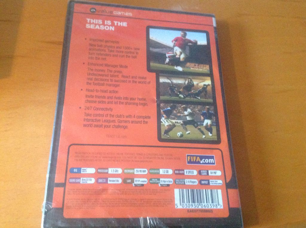 Fifa 07 - PC (Electronic Arts/EA Games - 1) video game collectible [Barcode 5030946051434] - Main Image 2