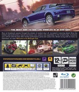 Midnight Club Los Angeles - Sony PlayStation 3 (PS3) video game collectible [Barcode 5026555402255] - Main Image 2