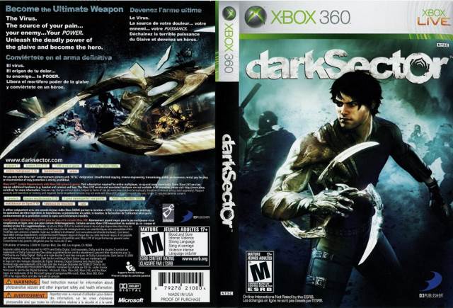 DarkSector - Microsoft Xbox 360 (D3Publisher - 1) video game collectible [Barcode 819212210004] - Main Image 1