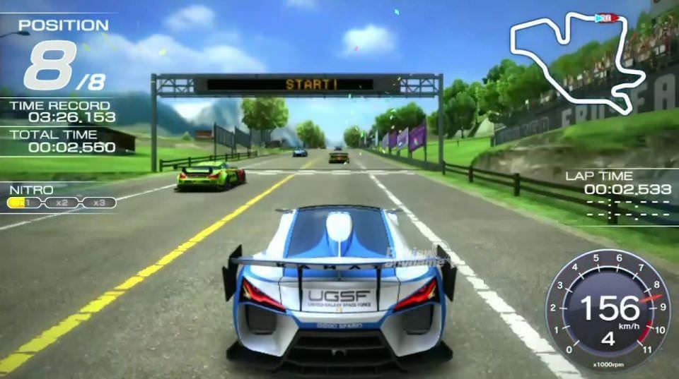 Ridge Racer - Sony PlayStation Vita (PS Vita) (Namco Ltd. - 1) video game collectible [Barcode 3391891961585] - Main Image 2