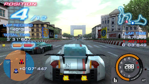 Ridge Racer - Sony PlayStation Network (PSN) (Namco Bandai - 1) video game collectible [Barcode 722674160018] - Main Image 4
