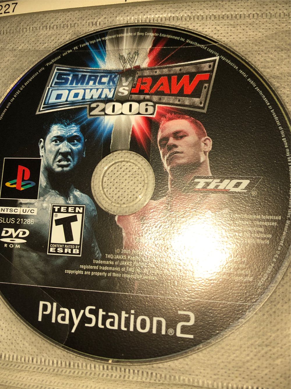 WWE Smackdown Vs Raw 2006 - Sony PlayStation 2 (PS2) (THQ - 4 Players Players Players Players Players) video game collectible [Barcode 4005209071802] - Main Image 4
