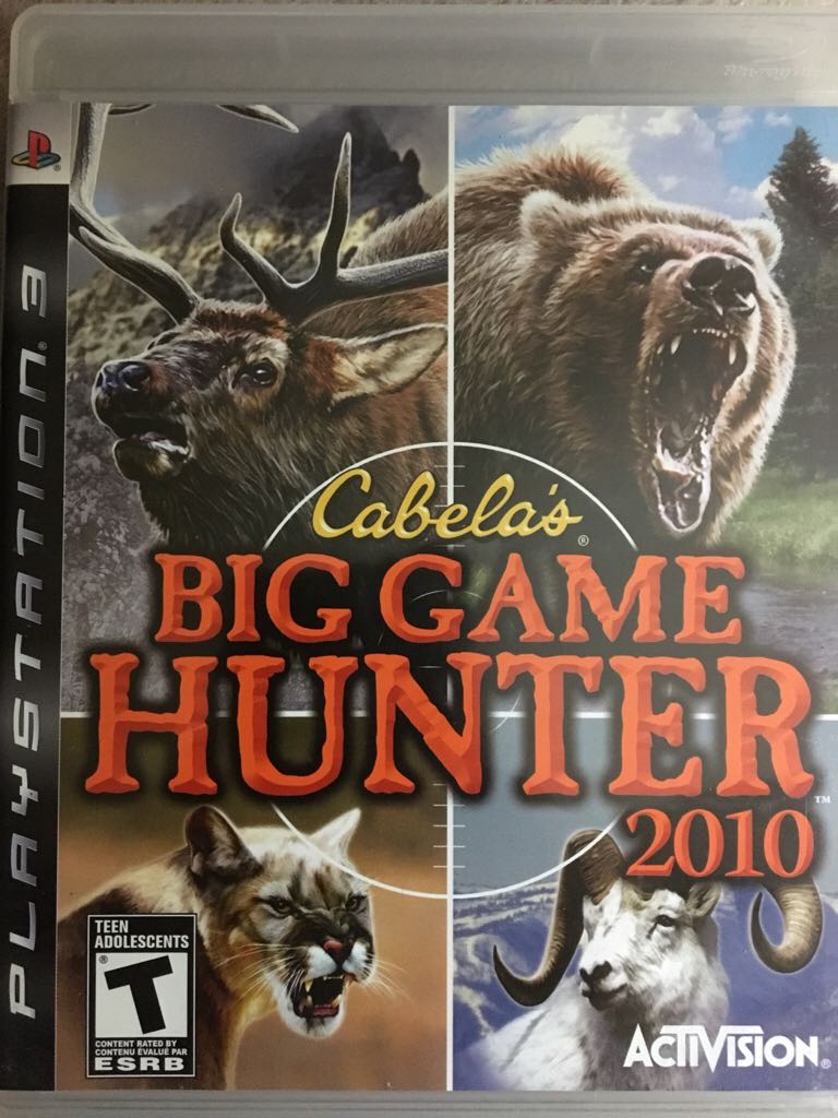 Cabelas Big Game Hunter 2010 - Sony PlayStation 3 (PS3) video game collectible - Main Image 1