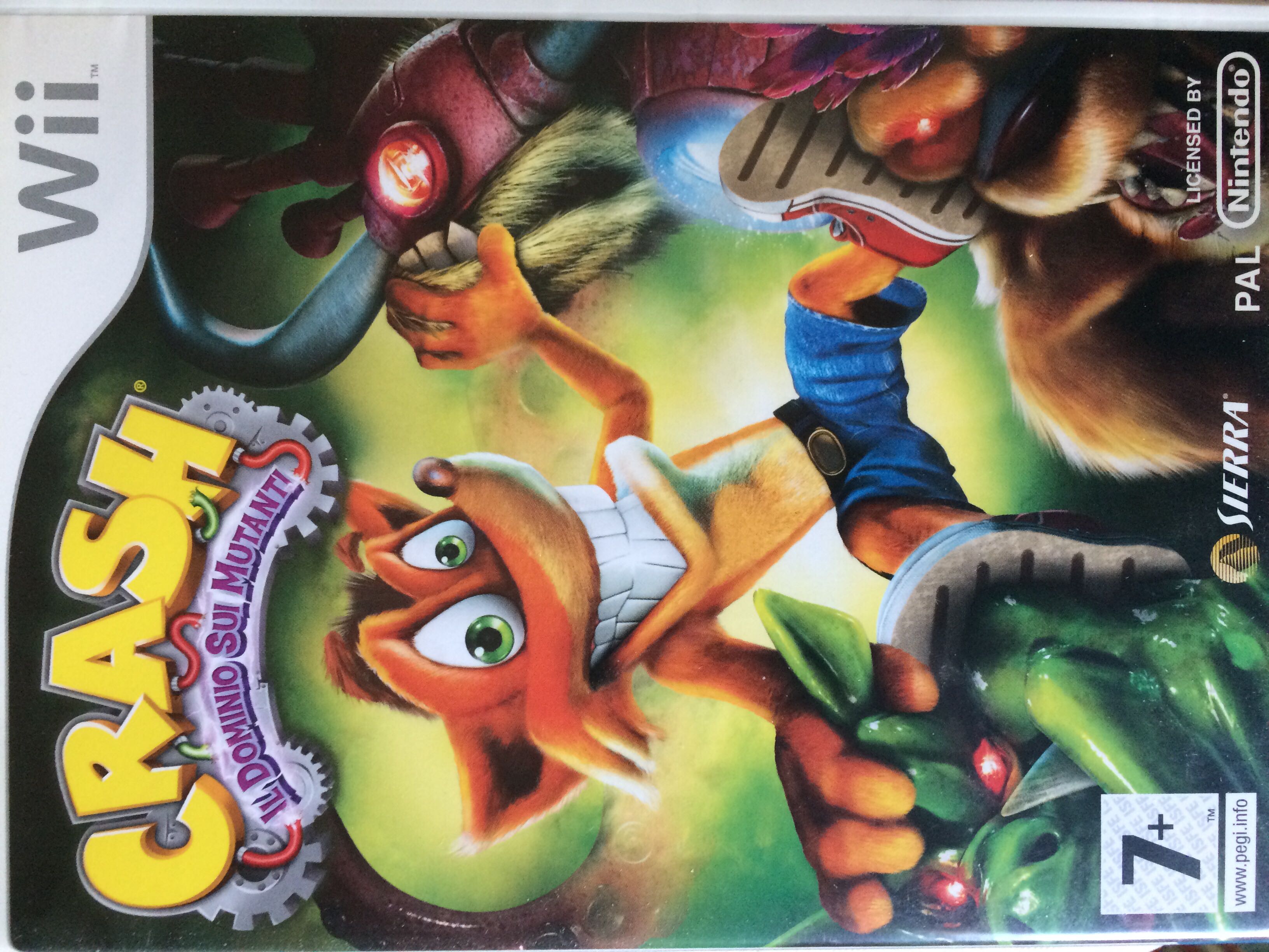 Crash - Il Dominio Sui Mutanti - Nintendo Wii video game collectible [Barcode 3348542220102] - Main Image 2