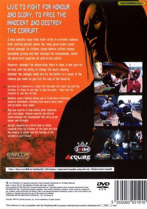 Way of the Samurai 2 - Sony PlayStation 2 (PS2) (Capcom - 1) video game collectible [Barcode 5055060921616] - Main Image 2