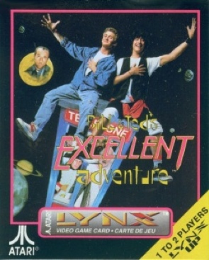 Bill and Ted’s Excellent Adventure - Atari Lynx (Ljn Toys Ltd. - 1) video game collectible [Barcode 077000504043] - Main Image 1