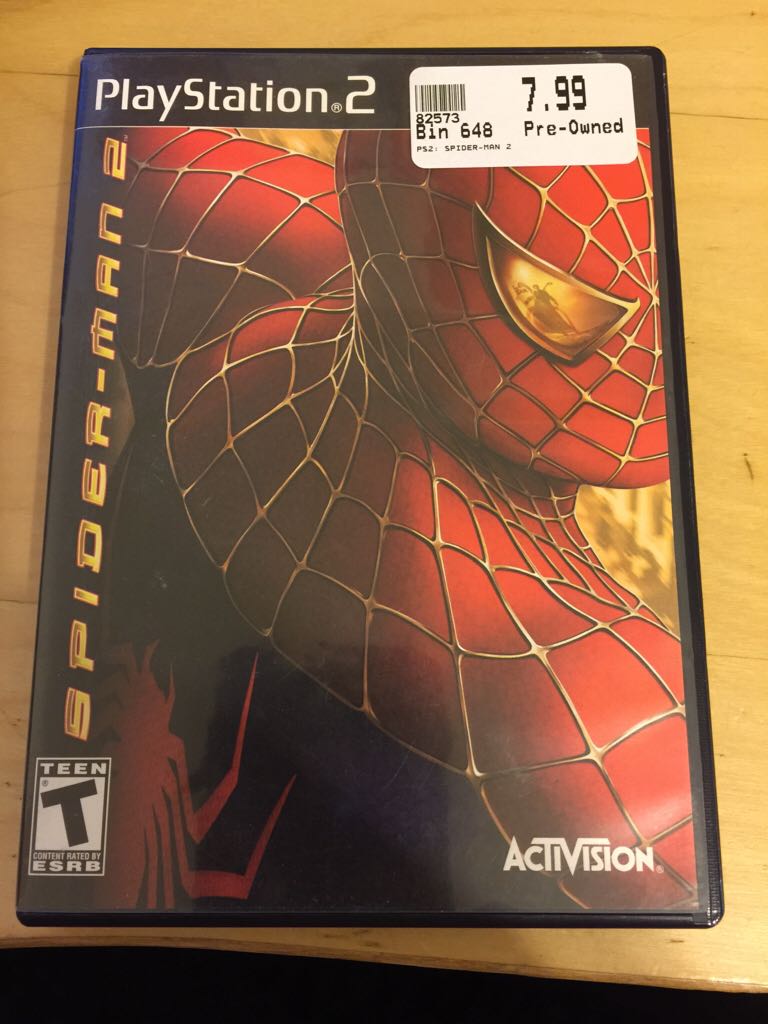 Spiderman 2 - Sony PlayStation 2 (PS2) (Activision) video game collectible - Main Image 1