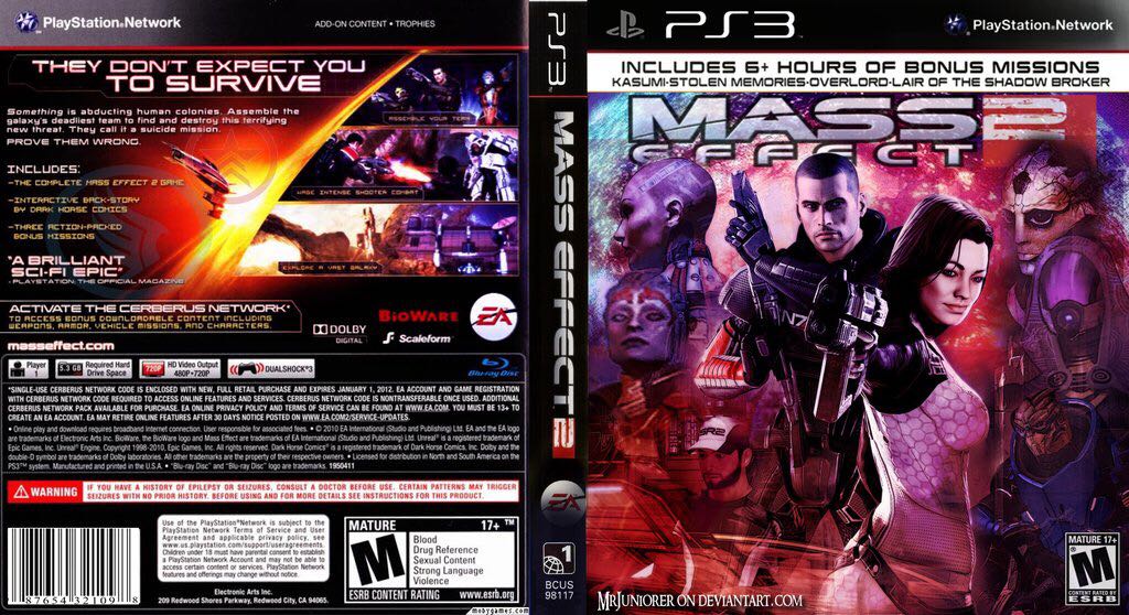 Mass Effect 2 - Sony PlayStation 4 (PS4) video game collectible - Main Image 2