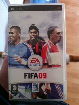 FIFA 09 - Sony PlayStation Portable (PSP) video game collectible [Barcode 5030931067266] - Main Image 1