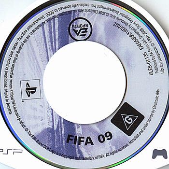 FIFA 09 - Sony PlayStation Portable (PSP) video game collectible [Barcode 5030932067265] - Main Image 2