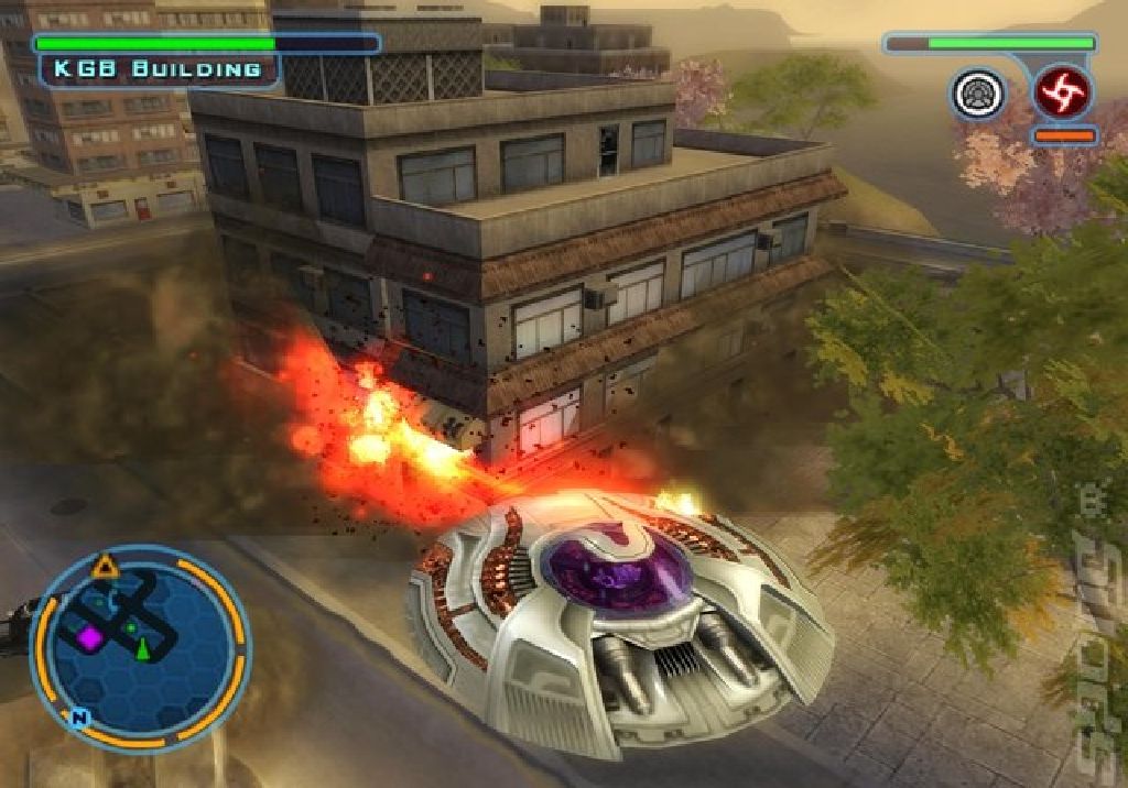 Destroy All Humans! 3 - Sony PlayStation 3 (PS3) (THQ - 2) video game collectible [Barcode 4005209109345] - Main Image 2