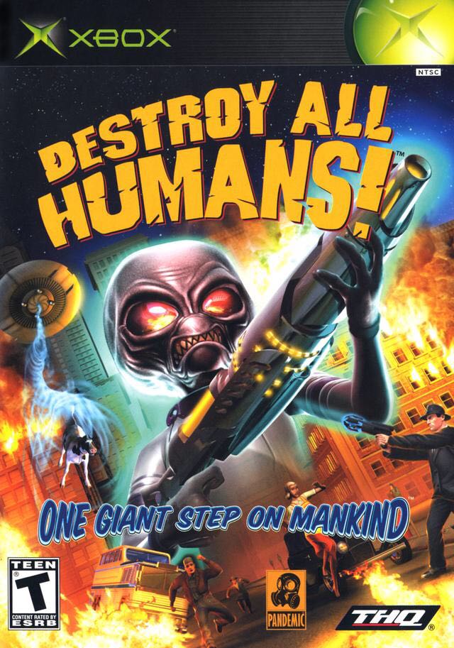 Destroy All Humans - Microsoft Xbox video game collectible - Main Image 1