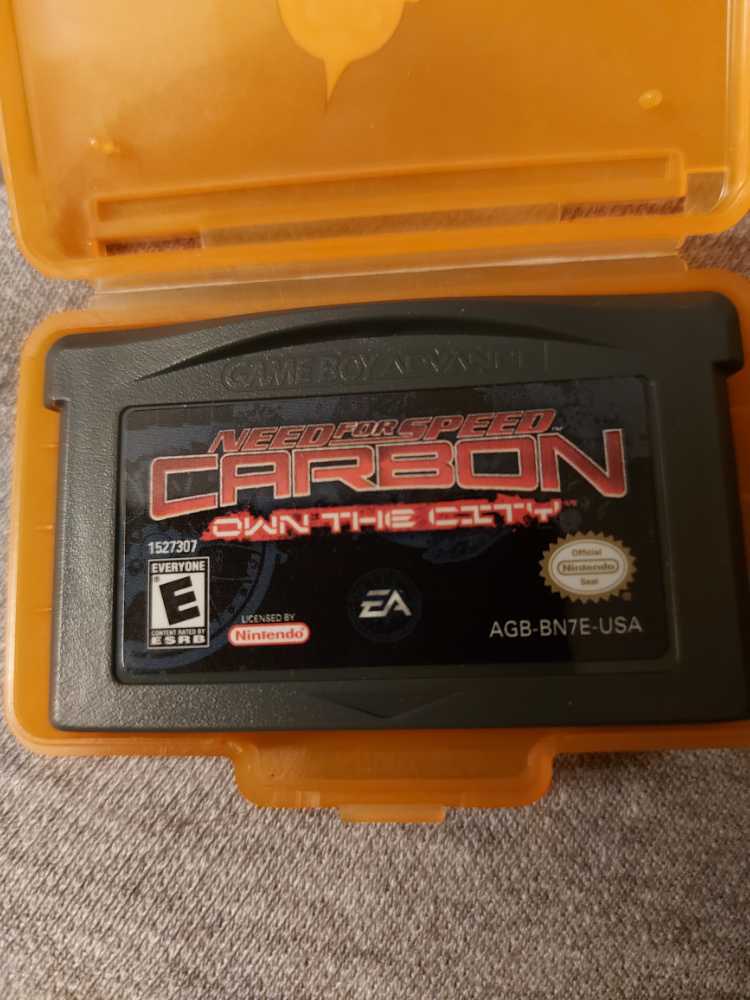 Need For Speed Carbon - Nintendo Game Boy Advance (GBA) (EA Games - 1) video game collectible [Barcode 014633152739] - Main Image 2