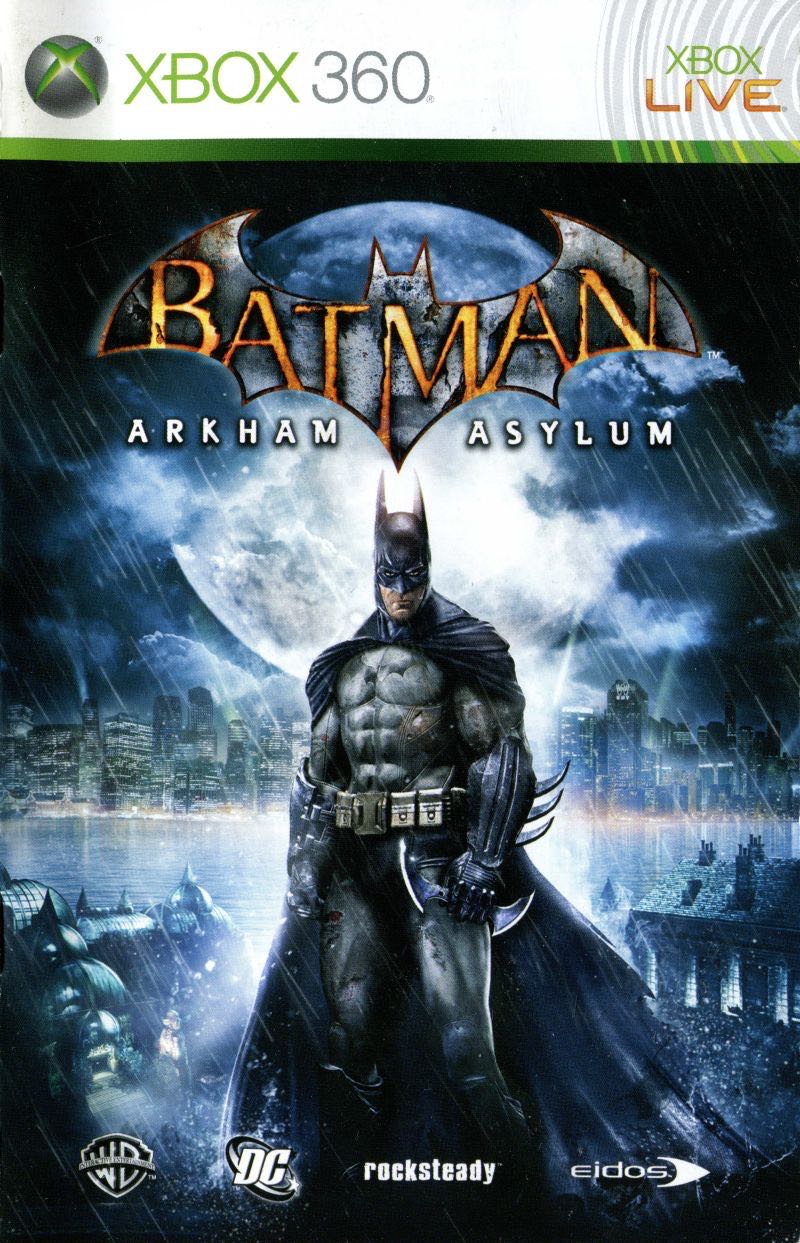 Batman: Arkham Asylum - Microsoft Xbox 360 (Eidos Interactive - 1) video game collectible [Barcode 788687200677] - Main Image 4