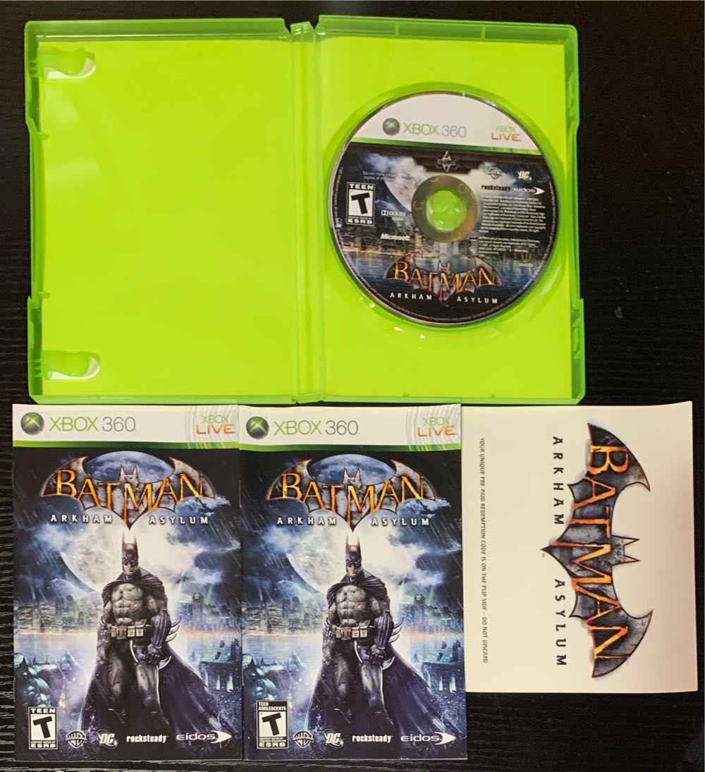Batman: Arkham Asylum (Walmart) - Microsoft Xbox 360 (Eidos Interactive - 1) video game collectible [Barcode 788687200875] - Main Image 3