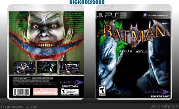 Batman: Arkham Asylum - Sony PlayStation 3 (PS3) (Warner Bros. Interactive - 1) video game collectible [Barcode 788687500999] - Main Image 2