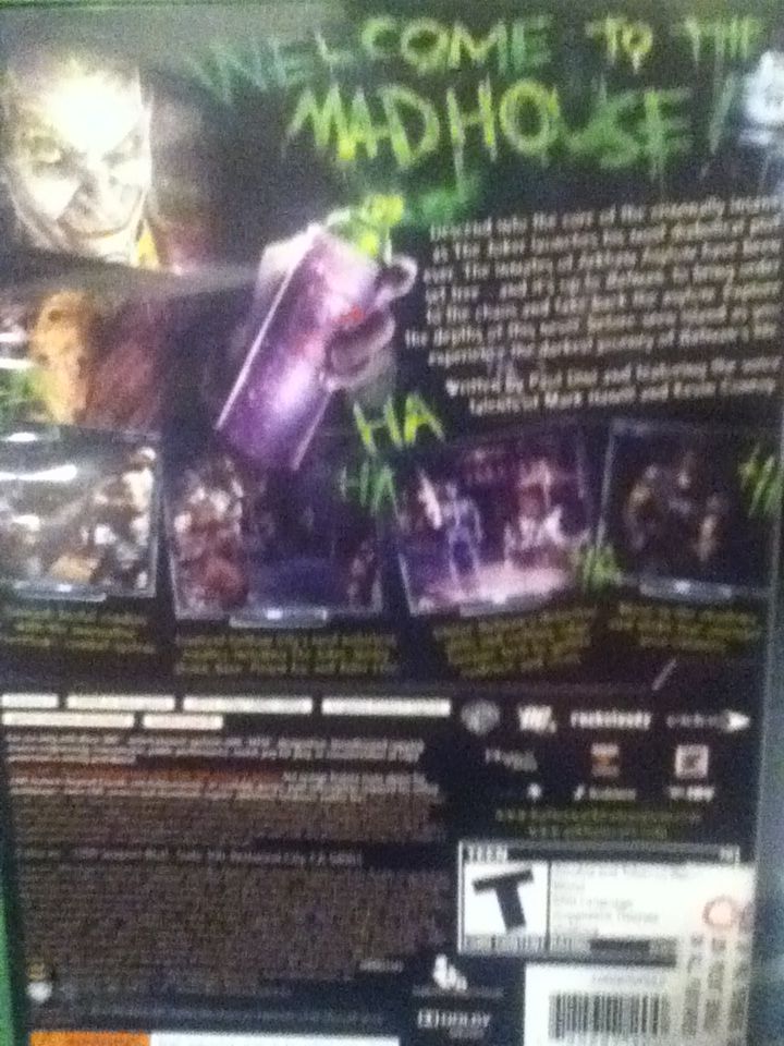 Batman: Arkham Asylum - Microsoft Xbox 360 (WB Games - 1) video game collectible - Main Image 2