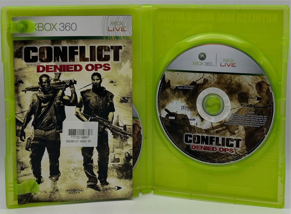 Conflict Denied Ops - Microsoft Xbox 360 (Eidos - 2) video game collectible [Barcode 5021290034808] - Main Image 4