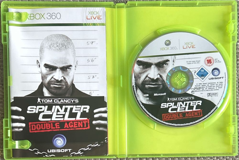 Splinter Cell: Double Agent - Steel Tin - Microsoft Xbox 360 video game collectible [Barcode 3307210240552] - Main Image 4