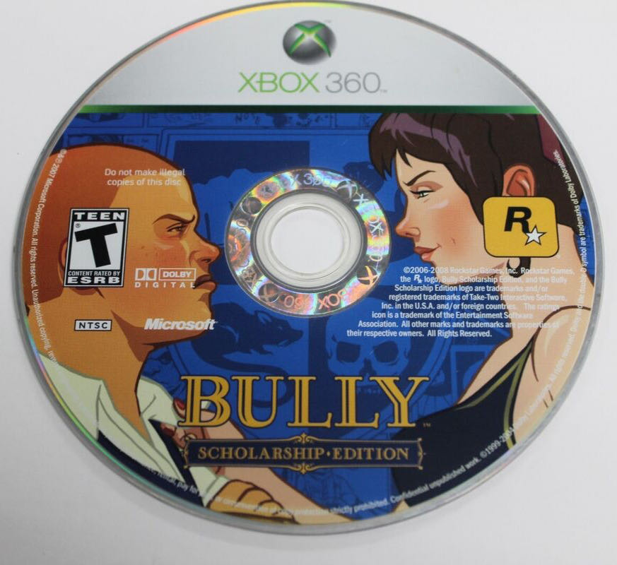 Bully: Scholarship Edition - Microsoft Xbox 360 (Rockstar Games - 1) video game collectible [Barcode 710425392986] - Main Image 3