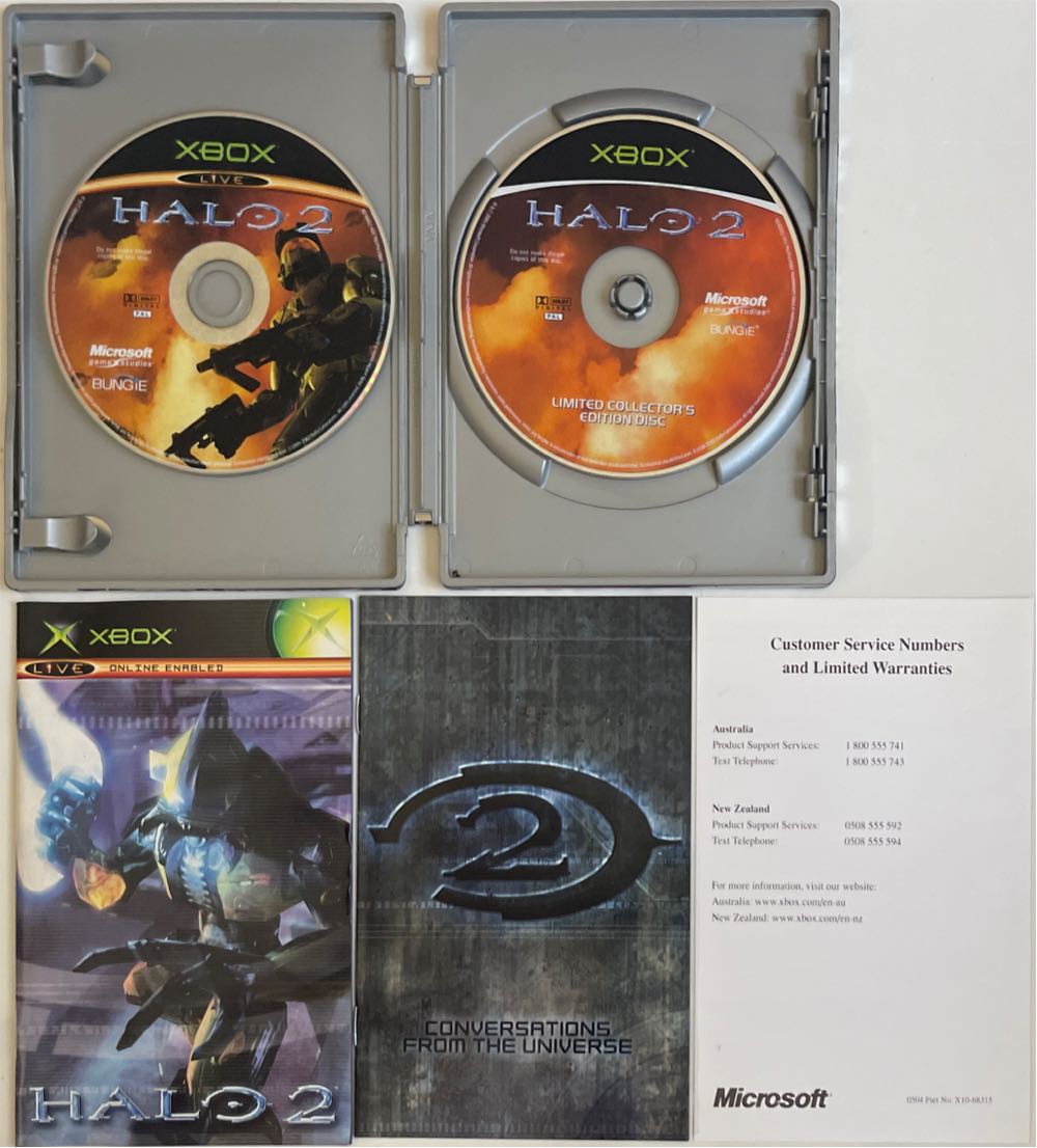 Halo 2 - Microsoft Xbox (Microsoft Game Studios - 4) video game collectible [Barcode 805529943261] - Main Image 3