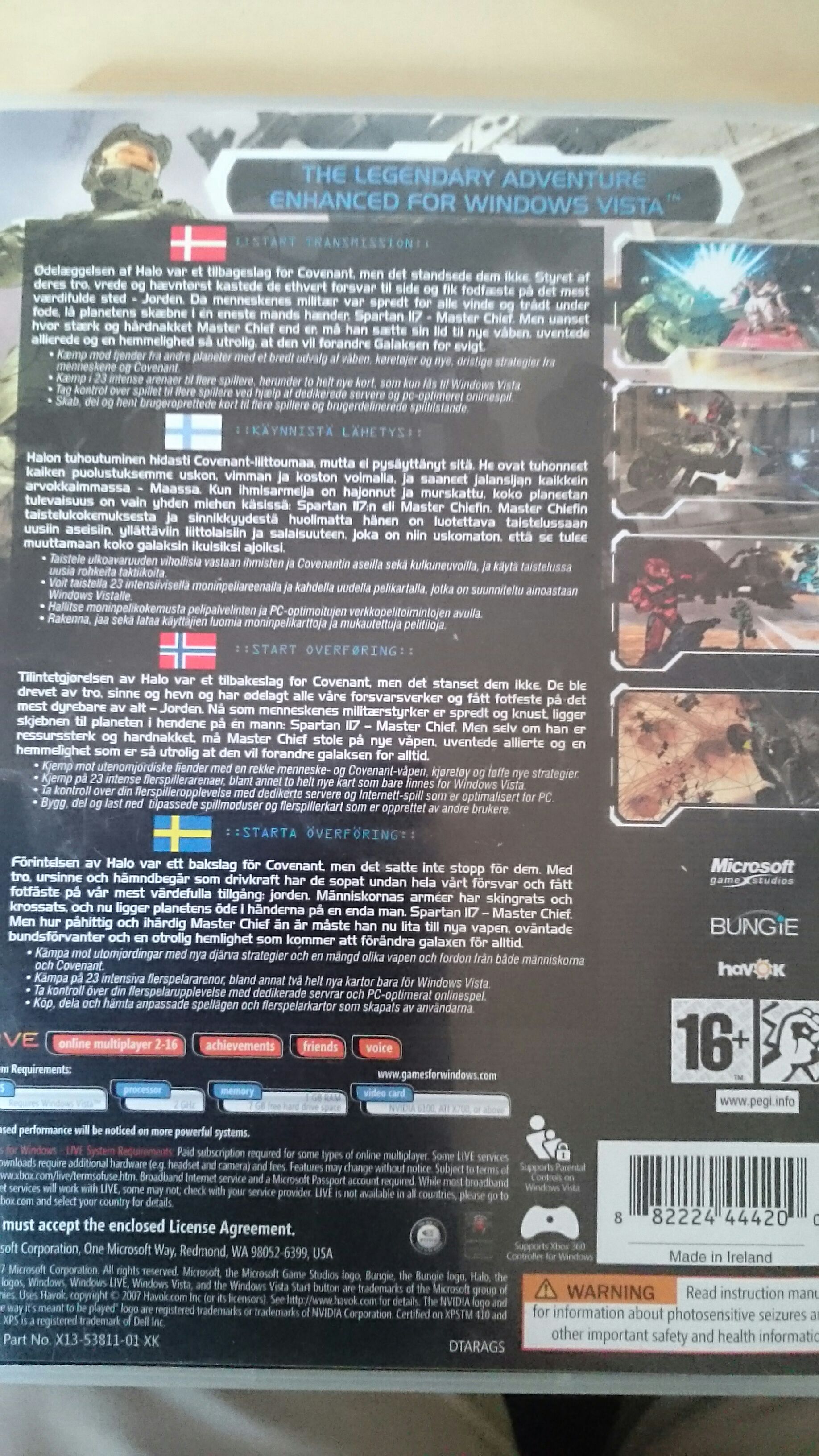 Halo 2 - PC (Activision / Microsoft Game Studios - 1) video game collectible [Barcode 882224444200] - Main Image 2