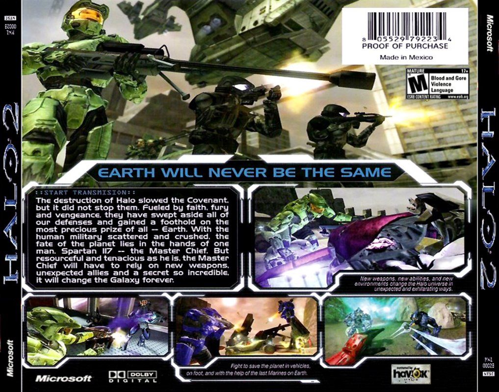 Halo 2 - Microsoft Xbox 360 video game collectible - Main Image 2