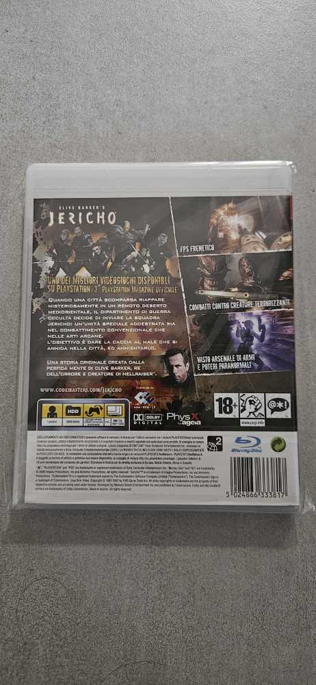 Jericho - Sony PlayStation 3 (PS3) (Codemasters - 1) video game collectible [Barcode 5024866333817] - Main Image 2