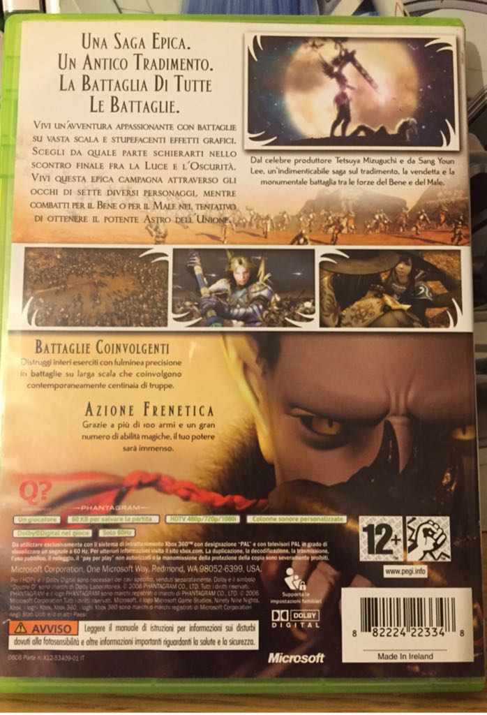 N3 Ninety Nine Nights - Microsoft Xbox 360 (Q? Entertainment - 1) video game collectible [Barcode 882224223348] - Main Image 2