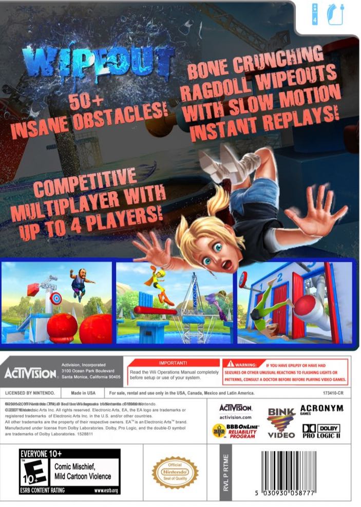 Wipeout - Nintendo Wii video game collectible - Main Image 2