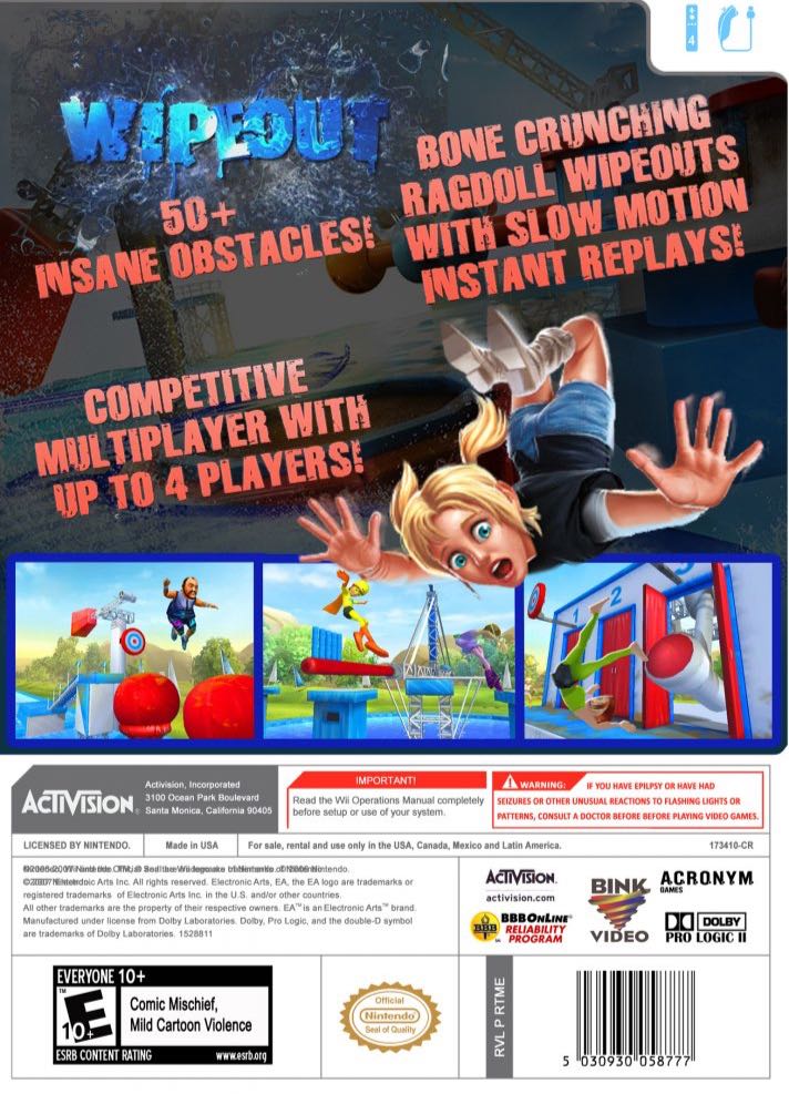 Wipeout - Nintendo Wii video game collectible - Main Image 2